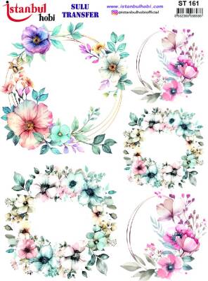 İstanbul Hobi Sulu Transfer 25x35 cm ST 161 - 1