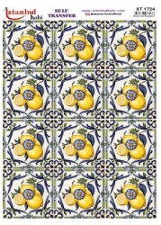 İstanbul Hobi Sulu Transfer 25x35 cm ST 1724 - 1