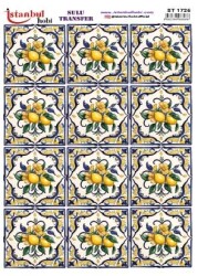 İstanbul Hobi Sulu Transfer 25x35 cm ST 1725 - 1