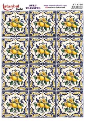 İstanbul Hobi Sulu Transfer 25x35 cm ST 1725 - 1