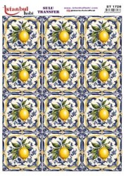 İstanbul Hobi Sulu Transfer 25x35 cm ST 1726 - 1