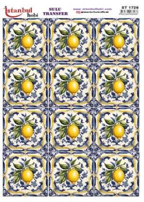 İstanbul Hobi Sulu Transfer 25x35 cm ST 1726 - 1