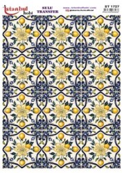 İstanbul Hobi Sulu Transfer 25x35 cm ST 1727 - 1