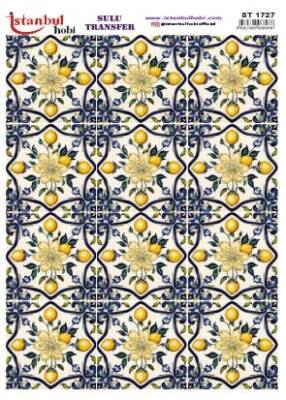 İstanbul Hobi Sulu Transfer 25x35 cm ST 1727 - 1