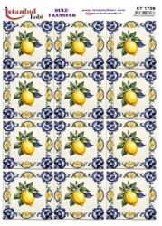 İstanbul Hobi Sulu Transfer 25x35 cm ST 1729 - 1