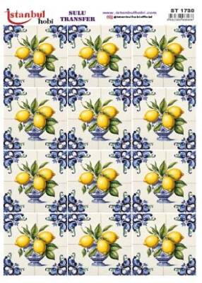 İstanbul Hobi Sulu Transfer 25x35 cm ST 1730 - 1