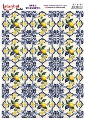 İstanbul Hobi Sulu Transfer 25x35 cm ST 1731 - 1