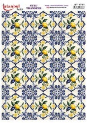 İstanbul Hobi Sulu Transfer 25x35 cm ST 1731 - 1
