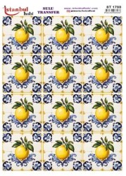 İstanbul Hobi Sulu Transfer 25x35 cm ST 1733 - 1