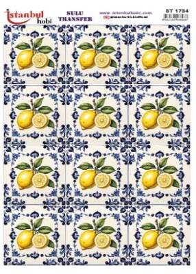 İstanbul Hobi Sulu Transfer 25x35 cm ST 1734 - 1