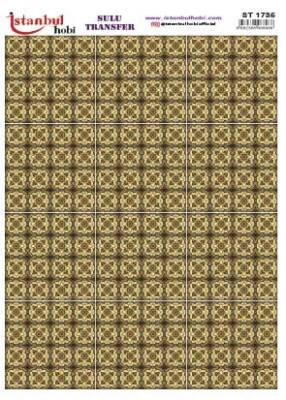 İstanbul Hobi Sulu Transfer 25x35 cm ST 1735 - 1
