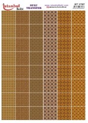 İstanbul Hobi Sulu Transfer 25x35 cm ST 1737 - 1