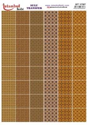 İstanbul Hobi Sulu Transfer 25x35 cm ST 1737 - 1