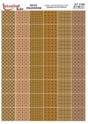 İstanbul Hobi Sulu Transfer 25x35 cm ST 1738 - 1
