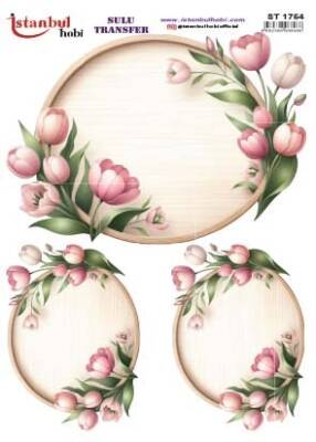 İstanbul Hobi Sulu Transfer 25x35 cm ST 1754 - 1