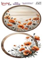 İstanbul Hobi Sulu Transfer 25x35 cm ST 1757 - 1