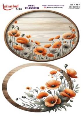 İstanbul Hobi Sulu Transfer 25x35 cm ST 1757 - 1