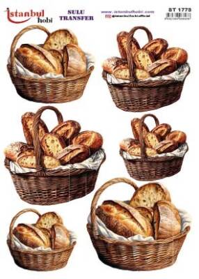 İstanbul Hobi Sulu Transfer 25x35 cm ST 1773 - 1