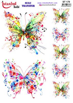 İstanbul Hobi Sulu Transfer 25x35 cm ST 179 - 1