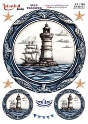 İstanbul Hobi Sulu Transfer 25x35 cm ST 1792 - 1