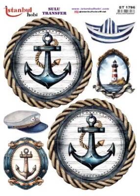 İstanbul Hobi Sulu Transfer 25x35 cm ST 1795 - 1