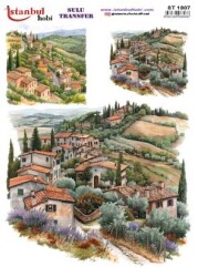 İstanbul Hobi Sulu Transfer 25x35 cm ST 1807 - 1