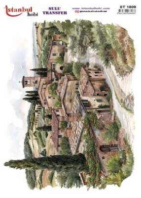 İstanbul Hobi Sulu Transfer 25x35 cm ST 1809 - 1