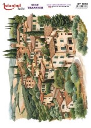İstanbul Hobi Sulu Transfer 25x35 cm ST 1813 - 1