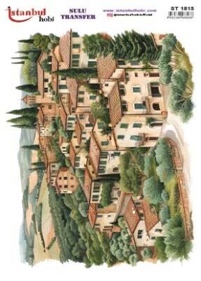İstanbul Hobi Sulu Transfer 25x35 cm ST 1813 - 1