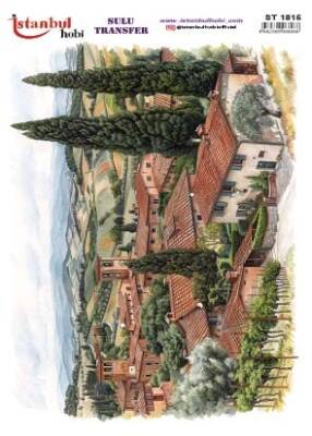 İstanbul Hobi Sulu Transfer 25x35 cm ST 1815 - 1