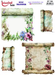 İstanbul Hobi Sulu Transfer 25x35 cm ST 196 - 1