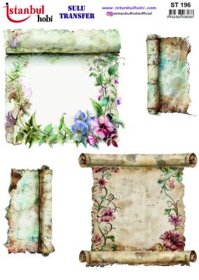 İstanbul Hobi Sulu Transfer 25x35 cm ST 196 - 1