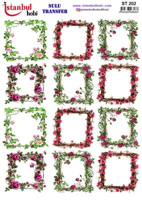 İstanbul Hobi Sulu Transfer 25x35 cm ST 202 - 1