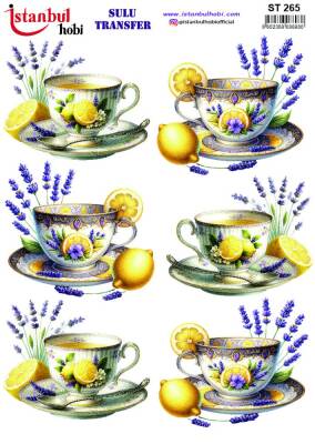 İstanbul Hobi Sulu Transfer 25x35 cm ST 265 - 1