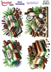 İstanbul Hobi Sulu Transfer 25x35 cm ST 279 - 1