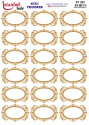 İstanbul Hobi Sulu Transfer 25x35 cm ST 292 - 2