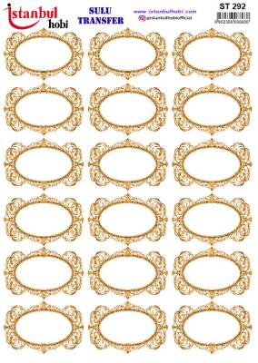 İstanbul Hobi Sulu Transfer 25x35 cm ST 292 - 1