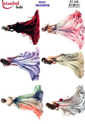 İstanbul Hobi Sulu Transfer 25x35 cm ST 336 - 1