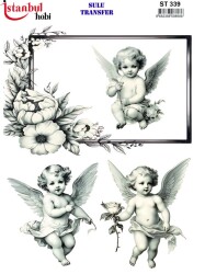 İstanbul Hobi Sulu Transfer 25x35 cm ST 339 - 1