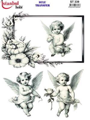 İstanbul Hobi Sulu Transfer 25x35 cm ST 339 - 1