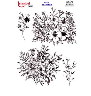 İstanbul Hobi Sulu Transfer 25x35 cm ST 376 - 1