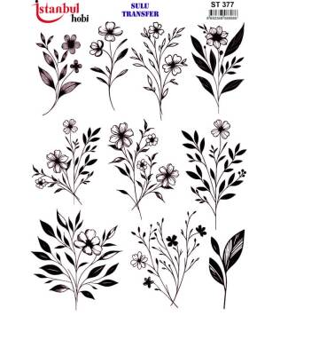 İstanbul Hobi Sulu Transfer 25x35 cm ST 377 - 1
