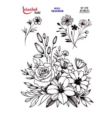 İstanbul Hobi Sulu Transfer 25x35 cm ST 378 - 1