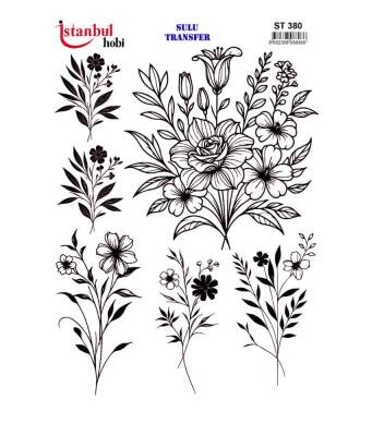 İstanbul Hobi Sulu Transfer 25x35 cm ST 380 - 1