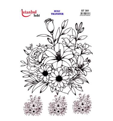 İstanbul Hobi Sulu Transfer 25x35 cm ST 381 - 1