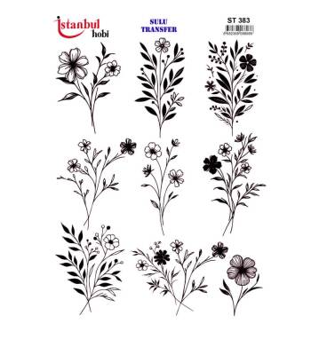 İstanbul Hobi Sulu Transfer 25x35 cm ST 383 - 1