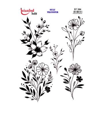 İstanbul Hobi Sulu Transfer 25x35 cm ST 384 - 1