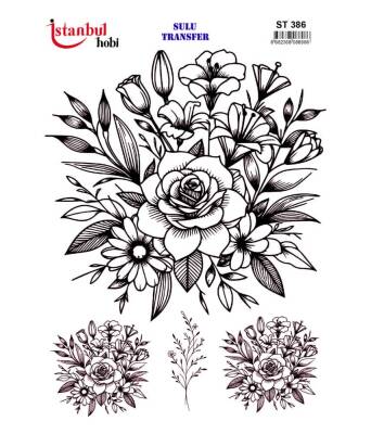 İstanbul Hobi Sulu Transfer 25x35 cm ST 386 - 1