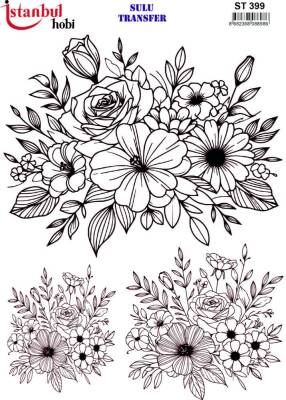 İstanbul Hobi Sulu Transfer 25x35 cm ST 399 - 1