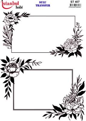 İstanbul Hobi Sulu Transfer 25x35 cm ST 407 - 1